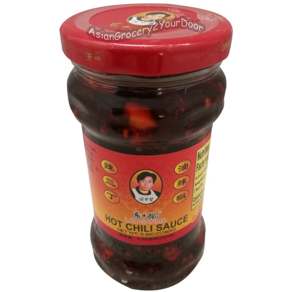 LaoGanMa - Hot Chili Sauce - 9.88 oz / 280 g - Asiangrocery2yourdoor
