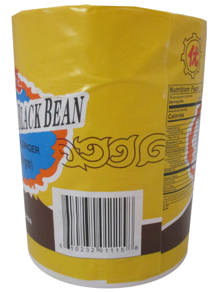 Yang Jiang - Salted Black Bean with Ginger - 16 oz / 454 g - Asiangrocery2yourdoor