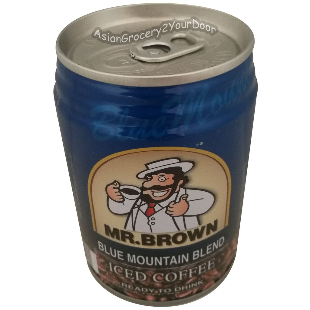 Mr. Brown - Blue Mountain Blend Iced Coffee - 8.12 fl oz / 240 ml - Asiangrocery2yourdoor