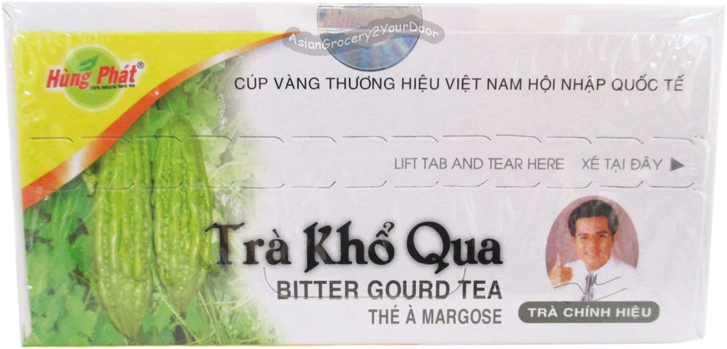 Hung Phat - Tra Kho Qua Bitter Gourd Tea - 1.75 oz / 50 g - Asiangrocery2yourdoor