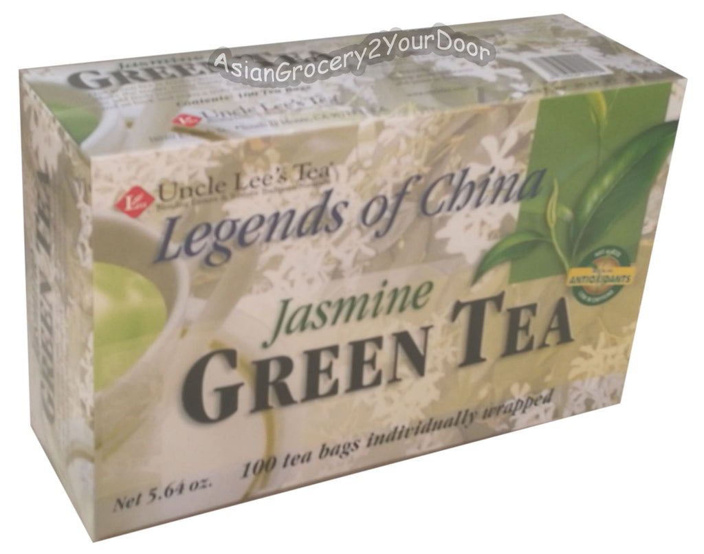 Uncle Lee's Jasmine Green Tea - 5.64 oz / 160 g - Asiangrocery2yourdoor