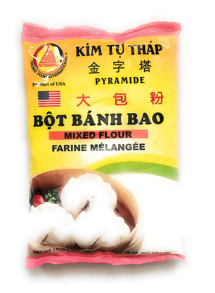 Kim Tu Thap Bot Banh Bao Mixed Flour Farine Melangee 16 oz / 453 g