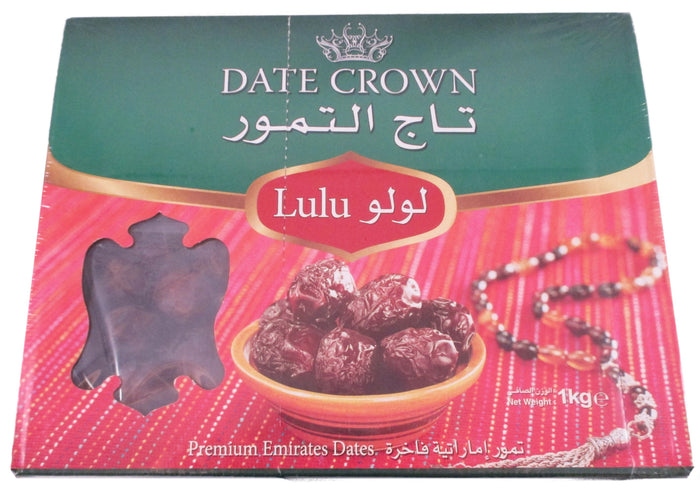 Date Crown - Premium Emirates Dates - 35.3 oz / 1 kg - Asiangrocery2yourdoor