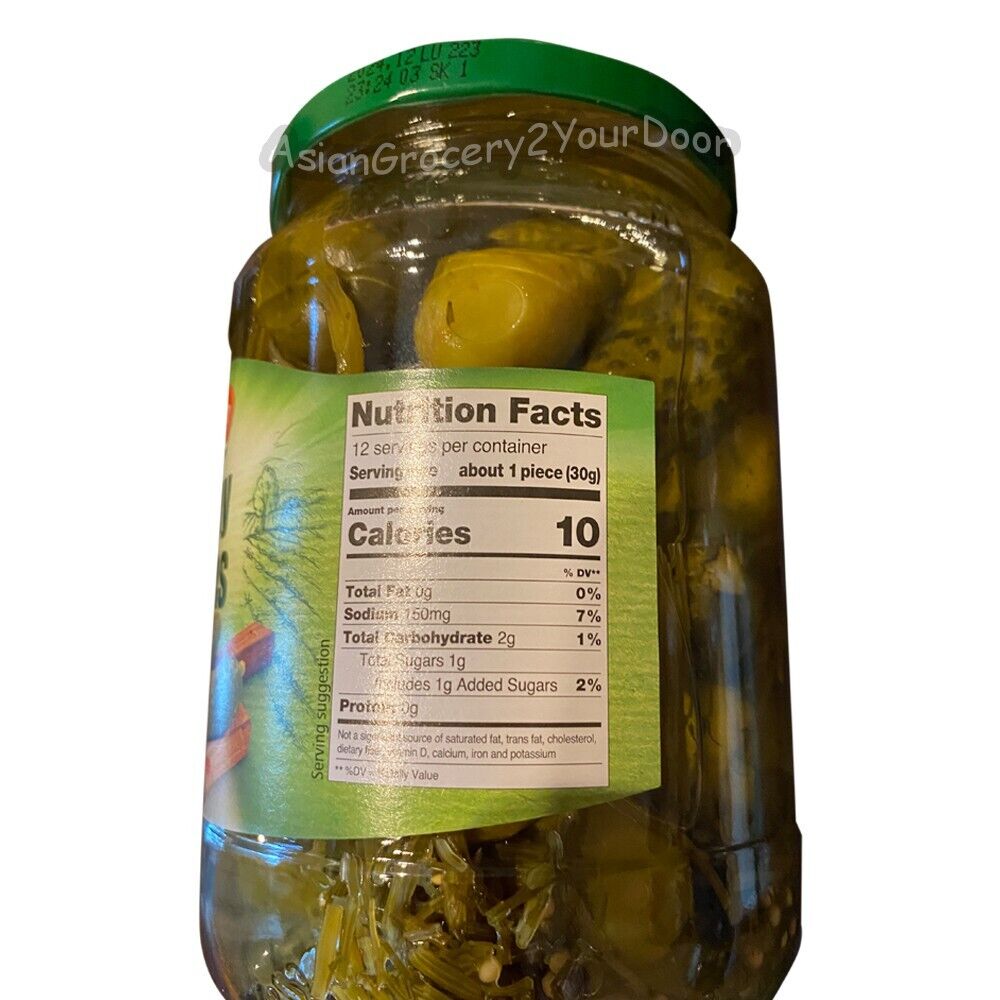 Hengstenberg All Natural Crunchy Gerkins Pickles 720 mL