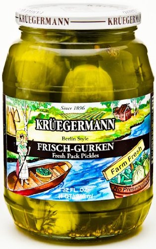 Kruegermann Frisch-Gurken Fresh Pack Pickles - No Preservatives