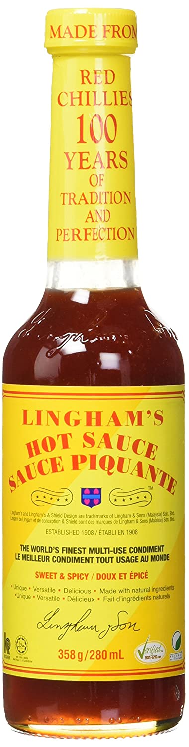 Lingham's Original Hot Sauce - Sweet & Spicy 358 g / 280 mL