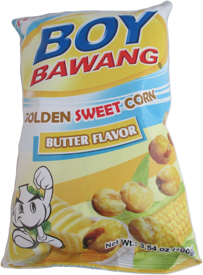 Boy Bawang - Cornick Golden Sweet Corn Butter Flavor - 3.54 oz / 100 g - Asiangrocery2yourdoor
