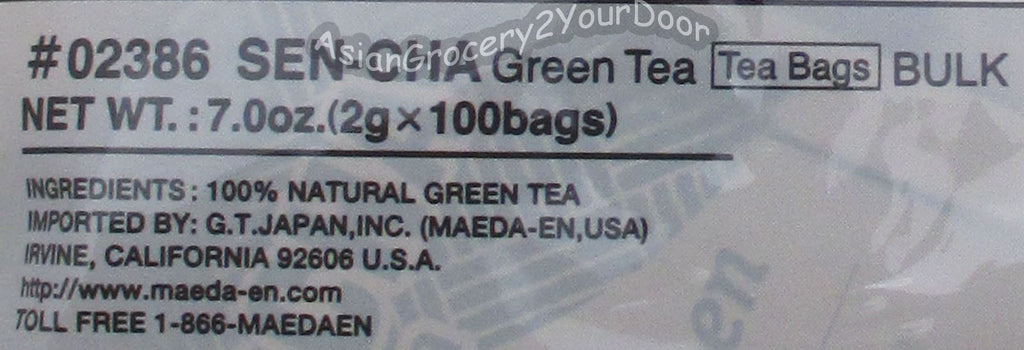 Maeda-En - SenCha Green Tea - 7 oz / 200 g - Asiangrocery2yourdoor